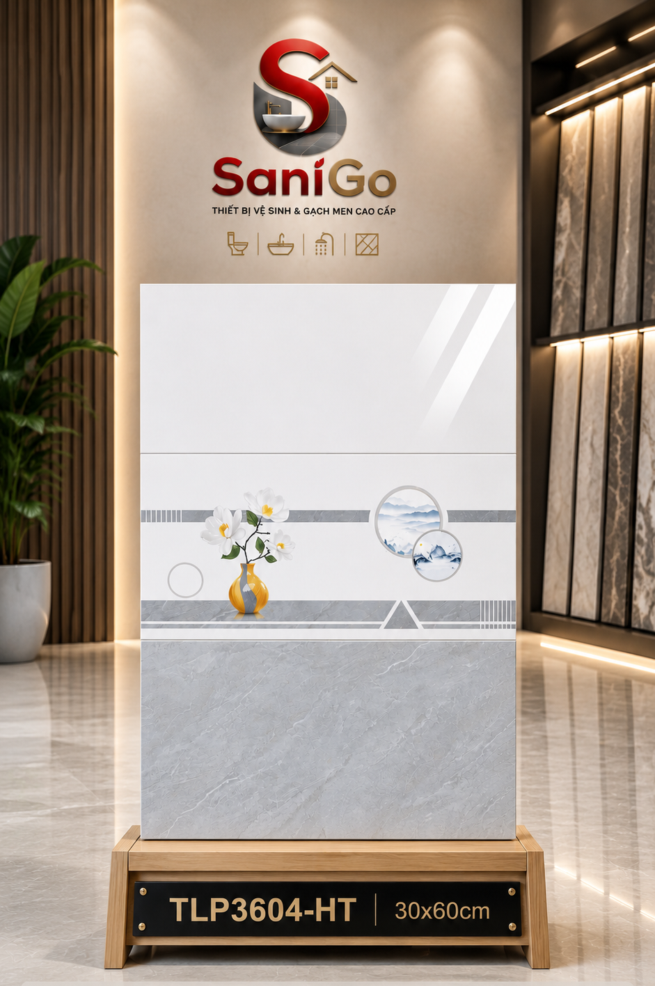 Gạch Ốp Tường Porcelain 30x60 TLP3604-HT