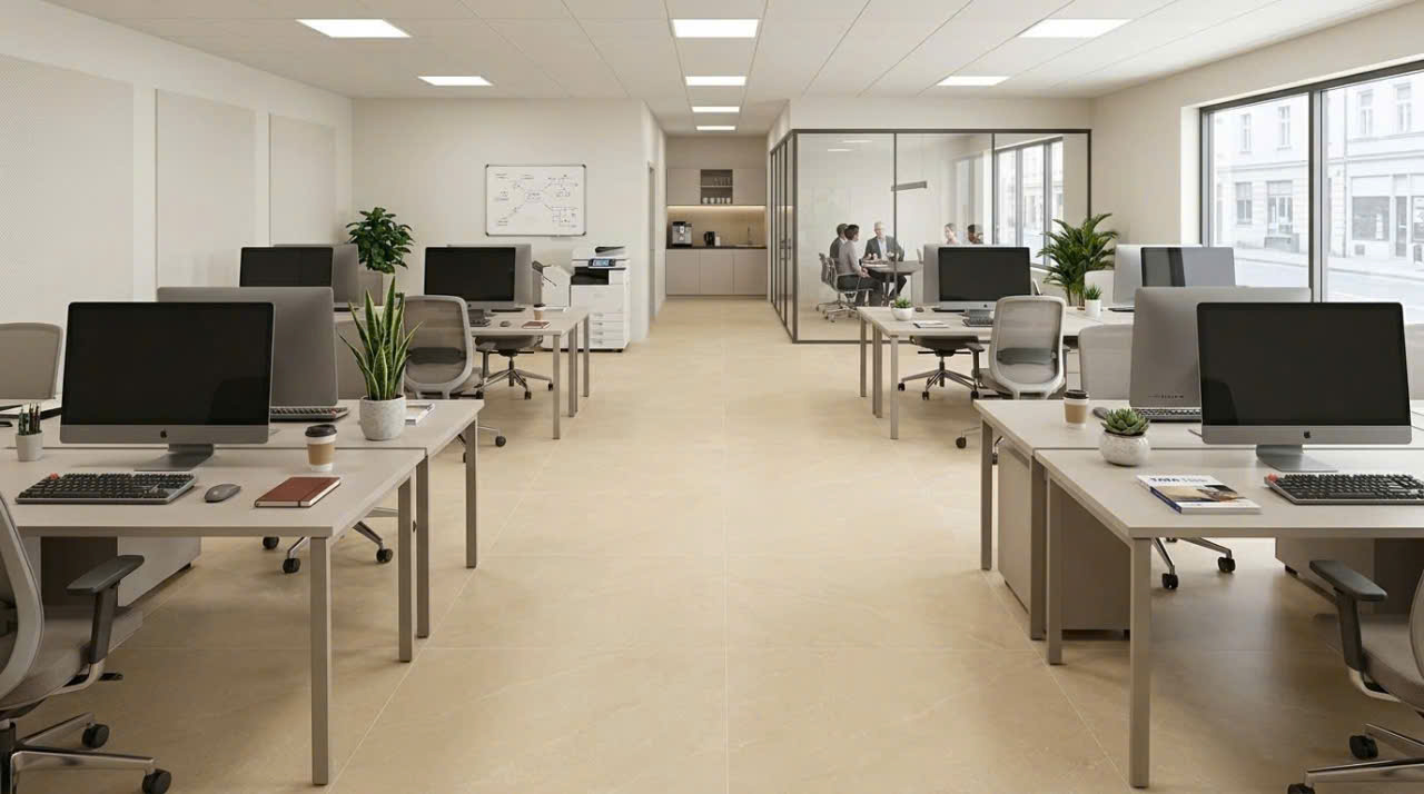 Giải pháp gạch cho công trình và văn phòng