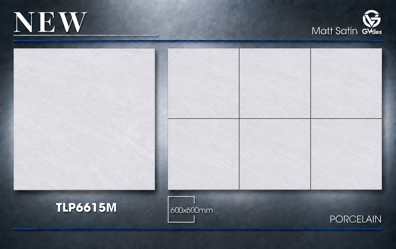 Gạch Lát Nền Đá 60X60 Matt Satin – TLP6615M
