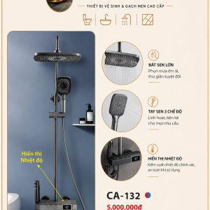 SEN CÂY NHIỆT ĐỘ CA-132 – THIẾT KẾ HIỆN ĐẠI, TIỆN NGHI