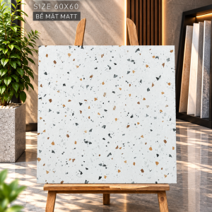 Gạch Granite 60×60 Matt Satin – Vẻ đẹp tinh tế cho không gian hiện đại