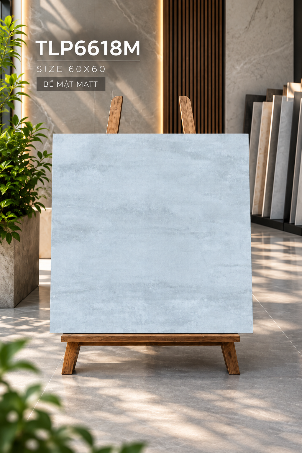Gạch Lát Nền Đá 60X60 MATT SATIN – TLP6618M - Ảnh 2