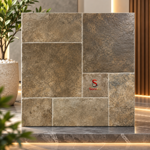 Gạch 60×60 Nhập Khẩu Trung Quốc Giả Đá Limestone 09