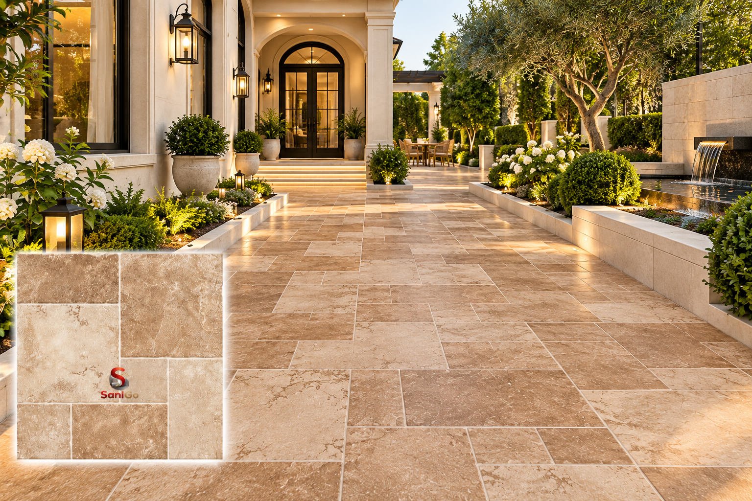 Gạch 60×60 Nhập Khẩu Trung Quốc Giả Đá Limestone-08 - Ảnh 2