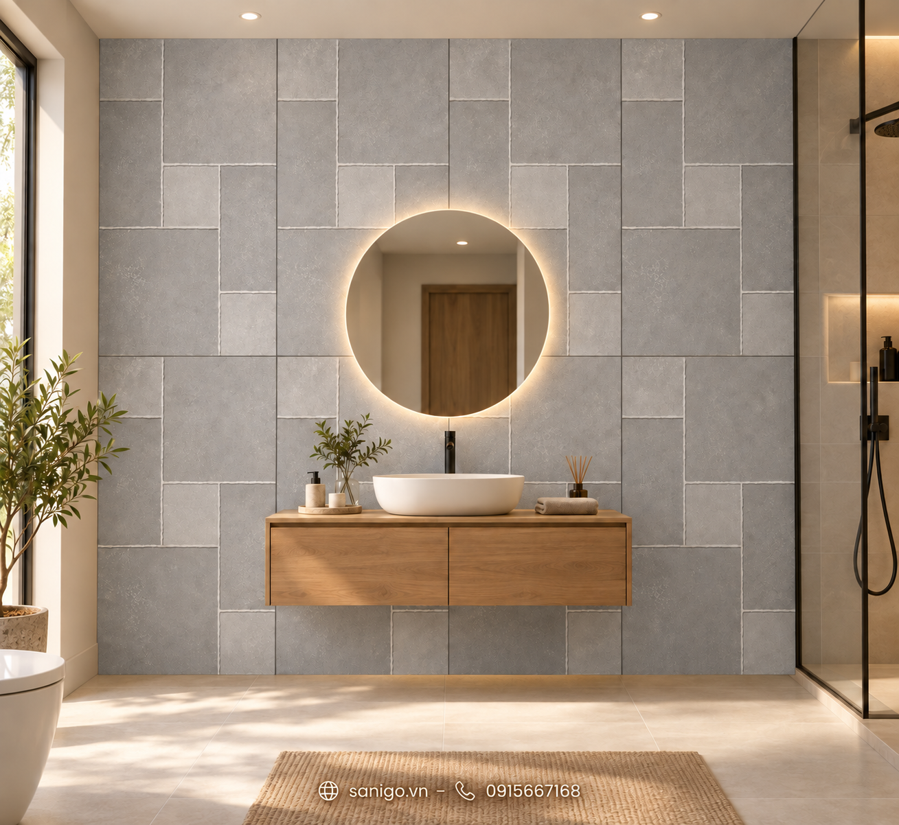 Gạch 60×120 Matt Stone Look & Olive Stone – Nhập Khẩu Cao Cấp - Ảnh 6