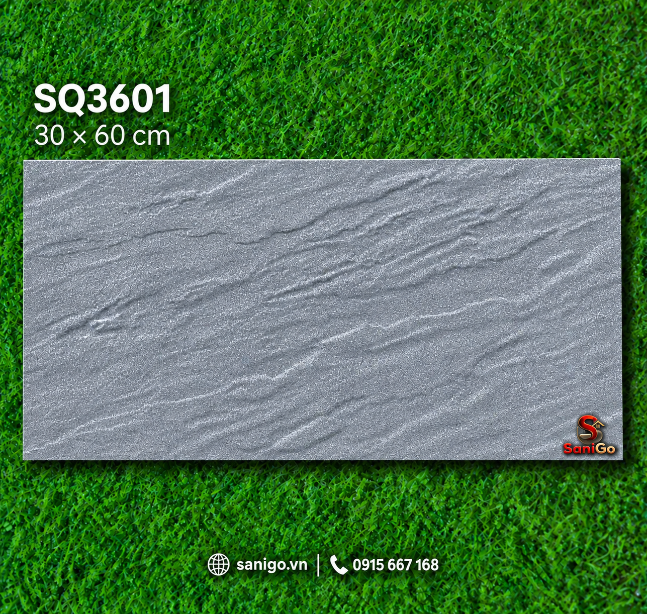 GẠCH GRANITE 30×60 VN-01 KHUÔN SẦN VÂN ĐÁ - Ảnh 11