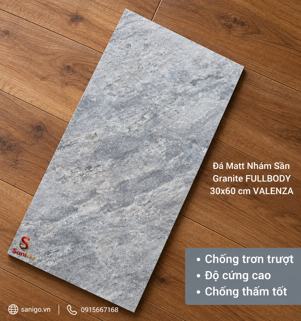 GẠCH GRANITE 30×60 VN-01 KHUÔN SẦN VÂN ĐÁ - Ảnh 7